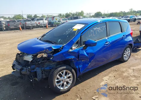 2015 Nissan Versa Note Sv z USA, uszkodzony, nr VIN 3N1CE2CP3FL428484